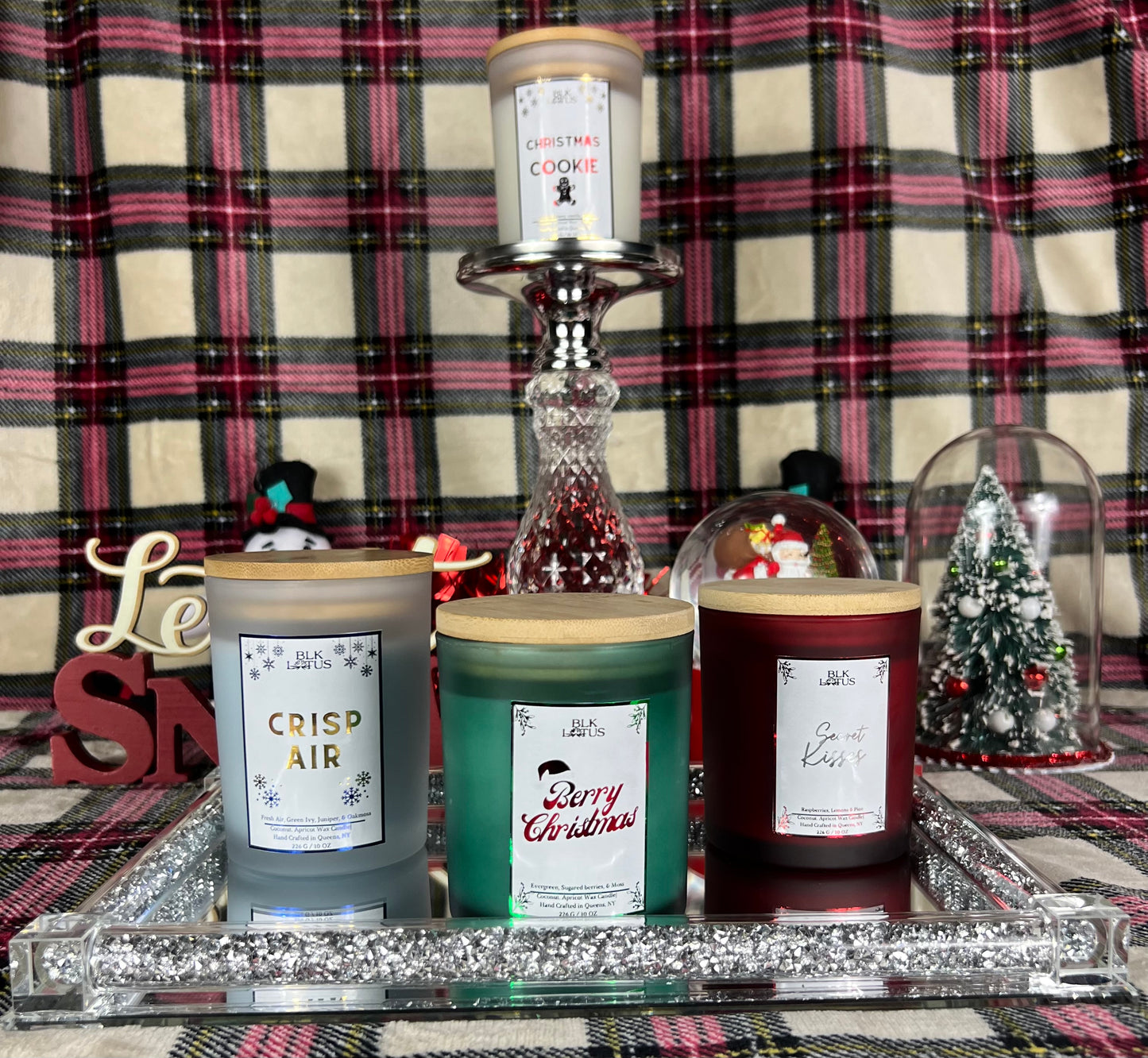 Berry Christmas Candle