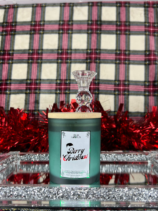 Berry Christmas Candle