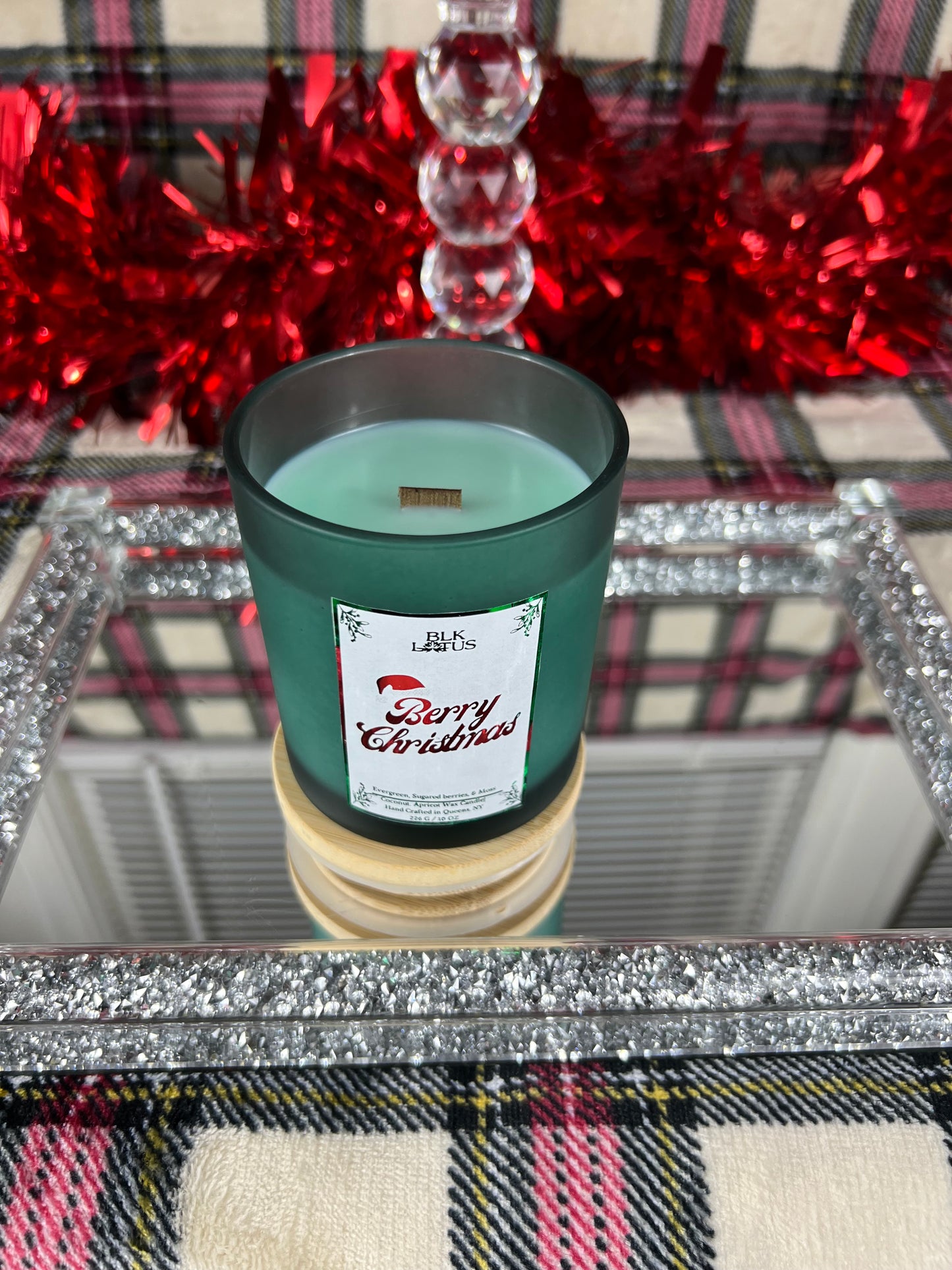 Berry Christmas Candle