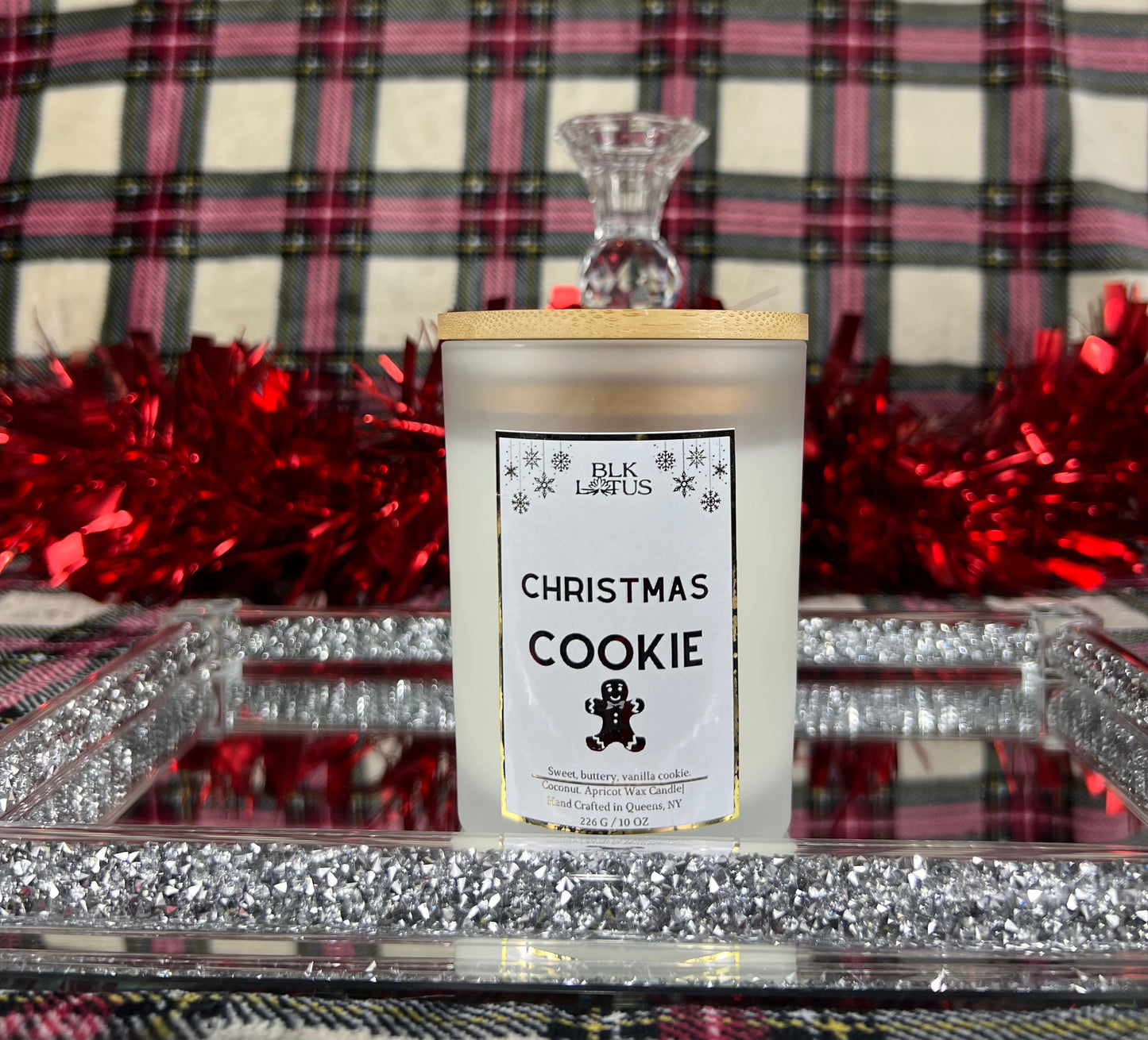 Christmas Cookie Candle