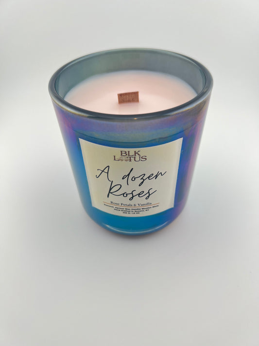 A Dozen Roses Candle