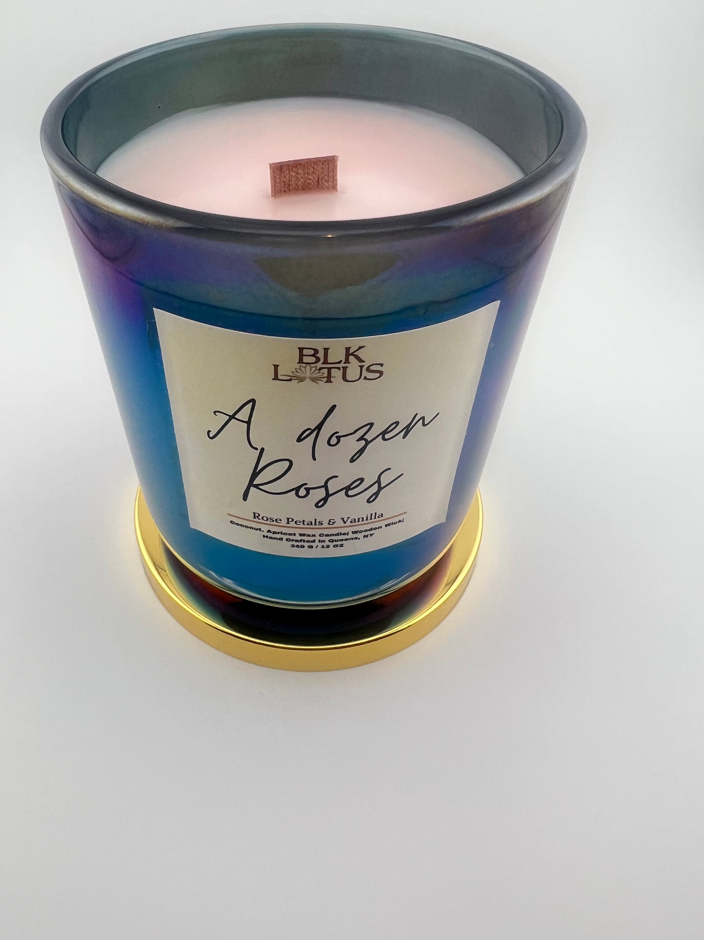 A Dozen Roses Candle