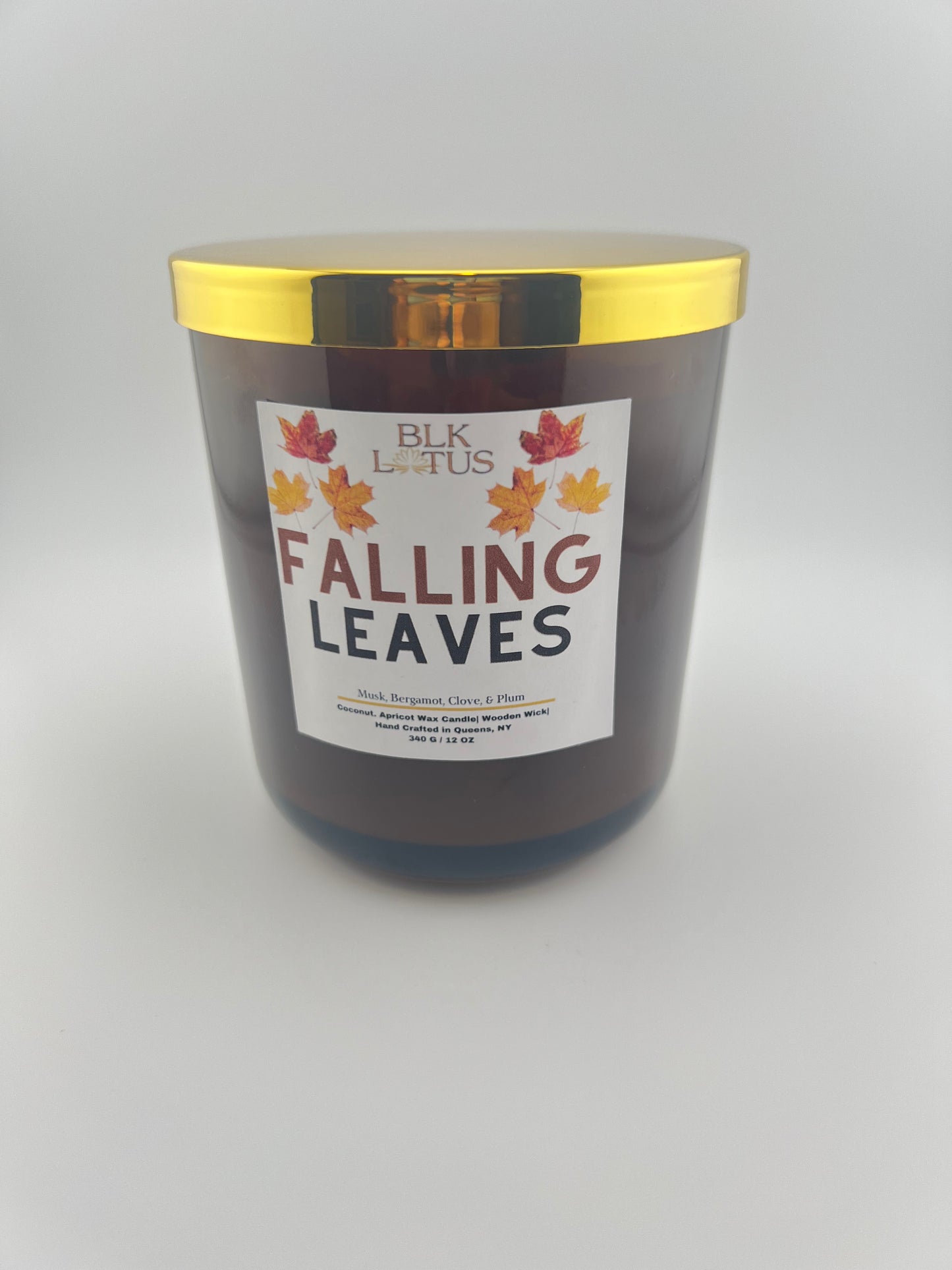 Falling Leaves Candle